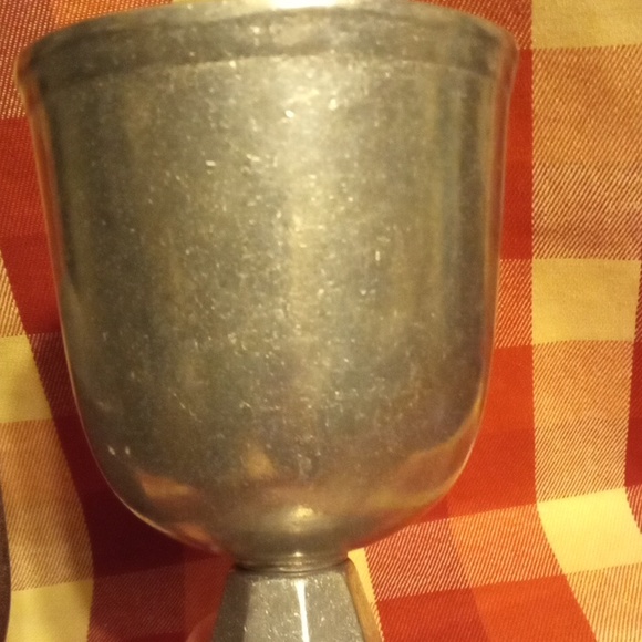 Vintage Used Wilton Aremetale Pewter Wine Goblets - Picture 5 of 6
